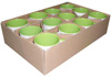 Caneca bicolor - Verde Lima - x12un